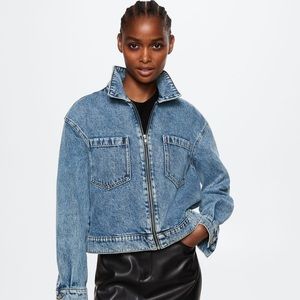Mango Pocket Denim Jacket